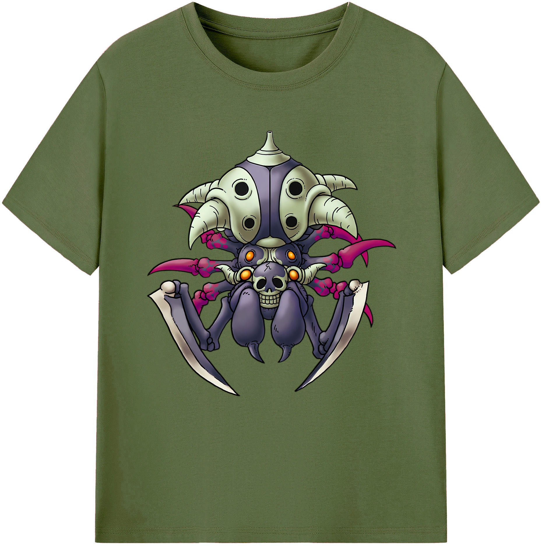 （画像用） ドラゴンクエスト Doragon Kuesuto Dragon Quest 綿100％半袖Tシャツ（フロントプリント）